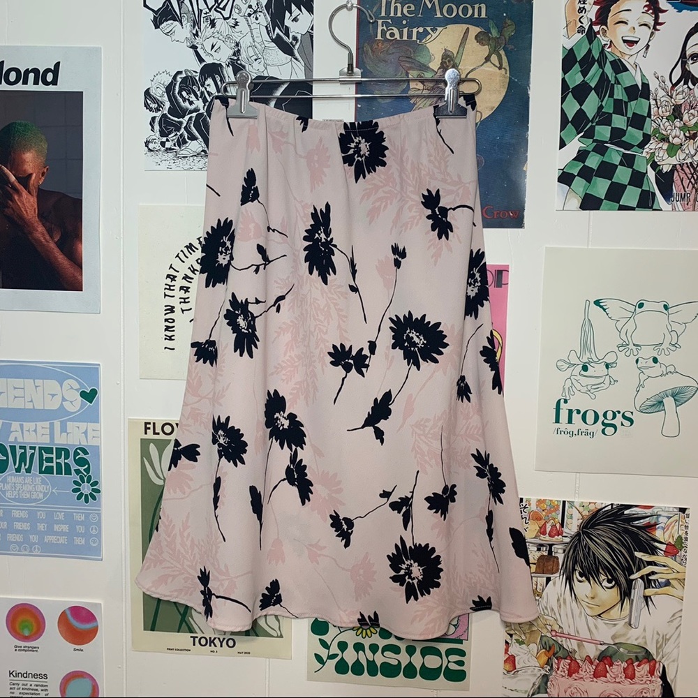 90s midi skirt